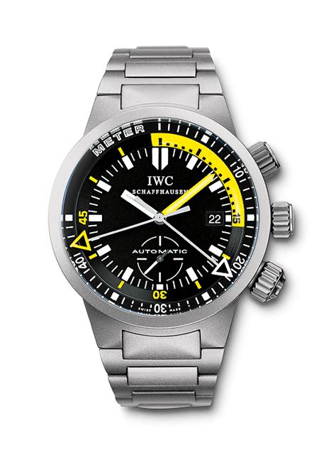 iwc aquatimer deep one|iwc aquatimer wrist watch.